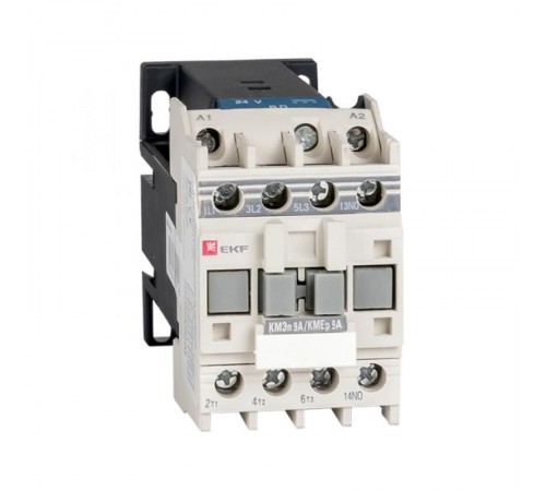 Контактор малогабаритный КМЭп 9А 24В DC 1NO EKF PROxima  ctr-s-9-24-p  EKF