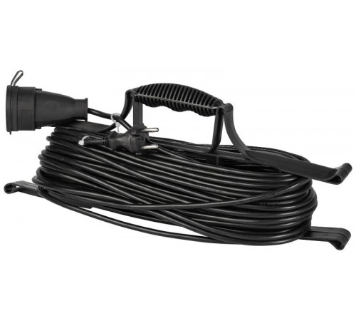 Удлинитель силовой ЭРА GREEN LINE FR-10-30m Greenline на рамке 1 розетка без заземления 30м ПВС 2x1мм2   Б0065149  ЭРА