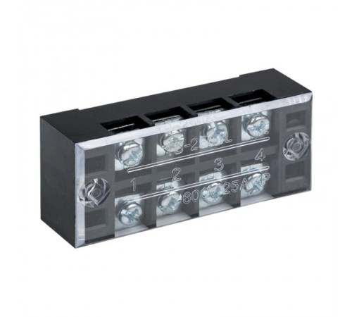 Терминал клеммный TB-2504 до 2,5 мм2 25A 4 клеммные пары EKF PROxima  tb-2504  EKF