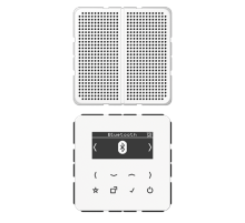 Цифровое радио DAB + с поддержкой Bluetooth DABCD1BTWW Jung