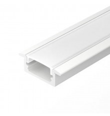 Профиль LINE-2308-F-2000 WHITE (Arlight, Алюминий)  044237  Arlight