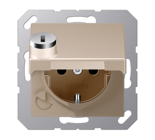 SCHUKO® розетка с замком A1520BFKLSLCH Jung