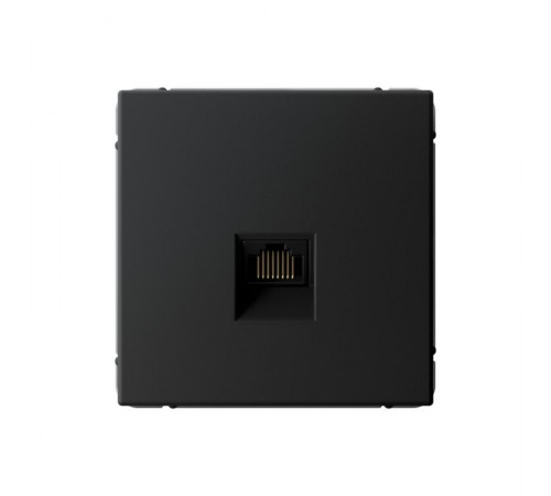 ArtGallery Карбон Розетка компьютерная RJ45, кат. 5е, механизм  GAL001083 SE