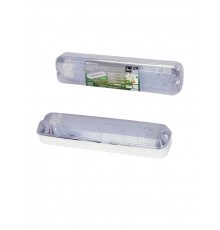 Светильник вандалоустойчивый LED ДПБ 01-2х6-002 (с датчиком САВ) 12 Вт, 1000 лм, 4000 К, IP40  SQ0353-0301  TDM