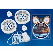 Комплект светодионая лента 2шт х 1,2м IP65 нейтр белый свет 4000К, адаптер 12Вт, IP20, в/к ULS-R02-6W/4000K/1,2Mx2/DIM SENSOR Smart Light  UL-0000444