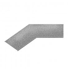 Крышка к повороту 45 град. для лестничного лотка ЛКР 200, толщ. 1,0 мм, гор. цинк, 323720  КПЛЛКР45-200-1,0-ГЦ   Ostec