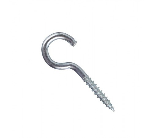 Шуруп-полукольцо 3,3х34х60 ZN (6 шт)- пакет  143528  Tech-KREP