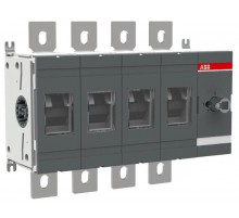 Рубильник OT800E40 800А 4-полюсный (без ручки управления и перех одника)  1SCA022753R6220  ABB