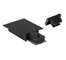 Комплект торцевых элементов чёрный (встраиваемый) для шинопровода осветительного PTR/R EC-BL  .5031975  Jazzway