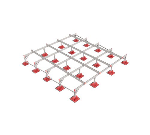 Опорная конструкция для установки оборудования TECHNORAPTOR LIGHTFOOT 3500х3500  KM-TR-LTF-SSEI-3500-3500  КМ - профиль