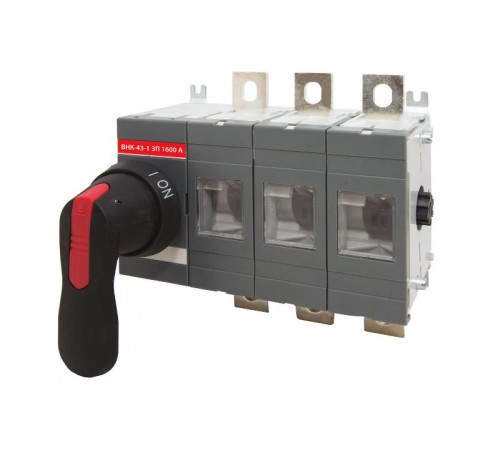 Рубильник ВНК-43-1 3П 1600А с установленной фронтальной ручкой управления  SQ0744-0010  TDM
