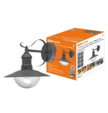 Светильник садово-парковый "Милан" 60 Вт, вниз, пластик/алюм., прозрачное/серый, Е27  SQ0330-0235  TDM