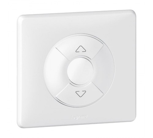 Клавиша одинарная нажимная (кнопка) для выкл-ля/кнопки пластик кремовый глянцевая IP20 с полем д/мар-ки Gira System 55  067601  GIRA