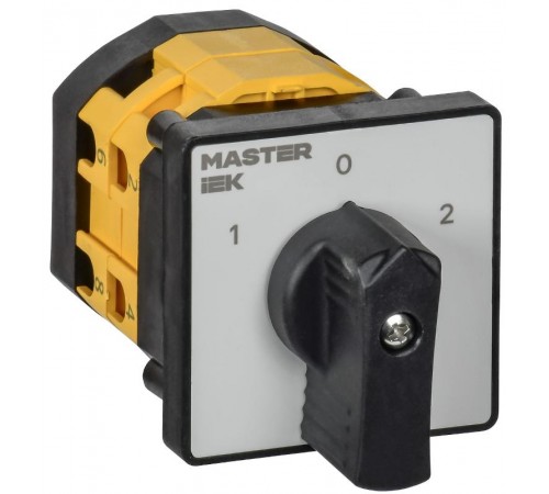 Переключатель кулачковый стандартная рукоятка 40А схема 51  MI-CS10-040-051  IEK