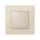 Simon 82 Накладка на трехпозиционный переключатель для управления жалюзи, S82, S82N, S82 Detail, слоновая кос  82033-31  Simon