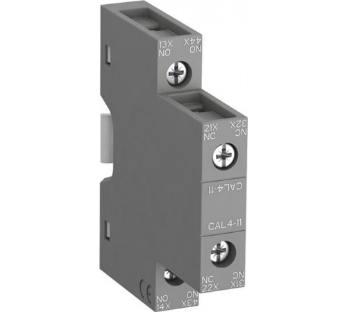 Контакт CAL4-11 1НО. 1НЗ боковой для контакторов AF09-AF38 и NF  1SBN010120R1011  ABB
