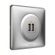 Celiane Мех USB розетки 2 ной  067462  Legrand