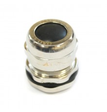 Кабельный ввод М 22 латунный УТ1,5 IP66/IP67/IP68 (d кабеля 6-12 мм)  zeta30133  ГОФРОМАТИК