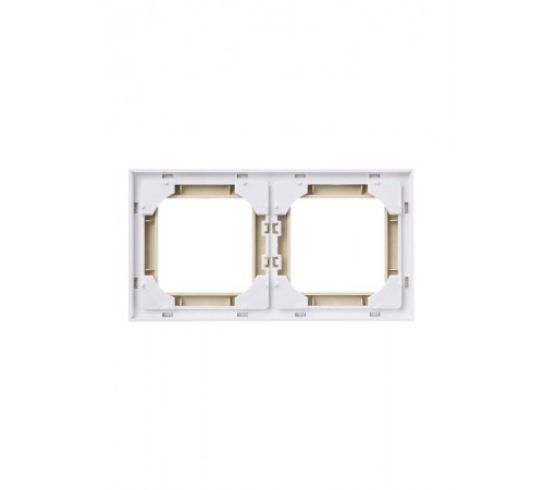 ABB Levit Слоновая кость / белый Рамка 2-ая  3901H-A05020 17W  2CHH015020A6017  ABB