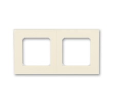 ABB Levit Слоновая кость / белый Рамка 2-ая  3901H-A05020 17W  2CHH015020A6017  ABB