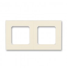 ABB Levit Слоновая кость / белый Рамка 2-ая  3901H-A05020 17W  2CHH015020A6017  ABB