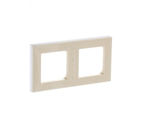 ABB Levit Слоновая кость / белый Рамка 2-ая  3901H-A05020 17W  2CHH015020A6017  ABB