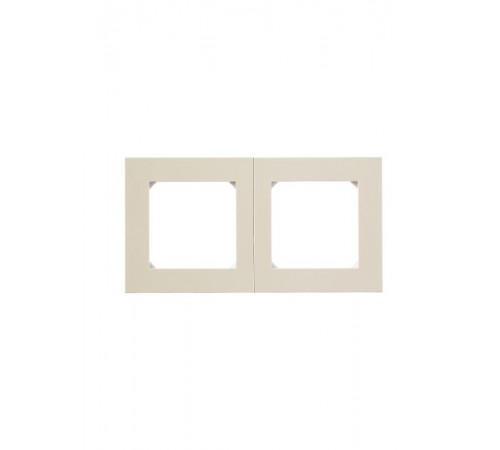 ABB Levit Слоновая кость / белый Рамка 2-ая  3901H-A05020 17W  2CHH015020A6017  ABB