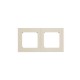 ABB Levit Слоновая кость / белый Рамка 2-ая  3901H-A05020 17W  2CHH015020A6017  ABB