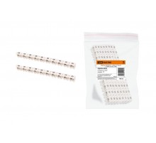 Маркер наборный - символ "9" белый 2,5 мм2 (150 шт.)   SQ0534-0025  TDM