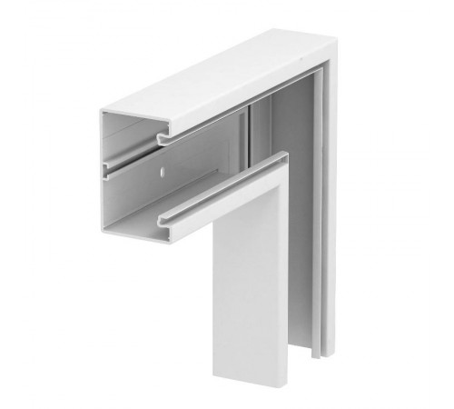 Плоский угол кабельного канала Rapid 80 70x110 мм (ПВХ,белый) (GK-F70110RW)  6274320  OBO Bettermann