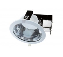 Светильник встраиваемый под лампу ЛВО 05 Downlight 2х15Вт КЛЛ Е27 IP20  SQ0342-0030  TDM