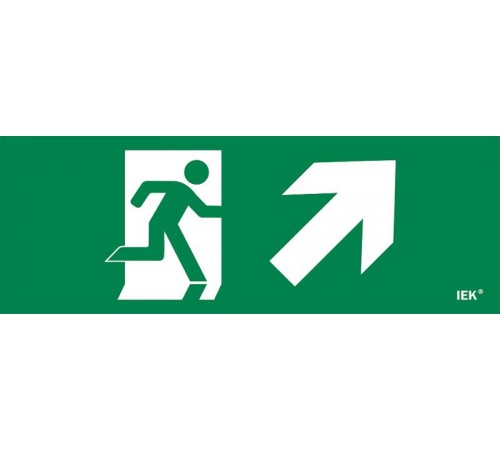 Этикетка самоклеящаяся  280х100мм "Фигура/стр. вверх вправо"   LPC10-1-28-10-FVVNAPR  IEK