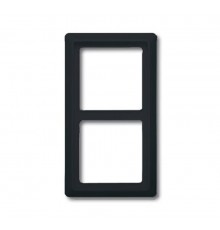 Рамка 2-постовая, серия Allwetter 44, цвет антрацит  1730-0-0233   2CKA001730A0233  ABB