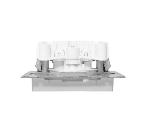 Механизм розетки, 16А, без заземления, со шторками, алюминий Эпика EKF  UP1-SOA-101  EKF