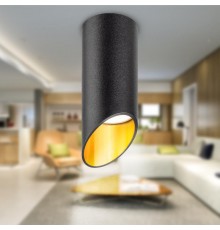 Светильник настенно-потолочный спот OL26 BK MR16/GU10, черный  Б0055575  ЭРА