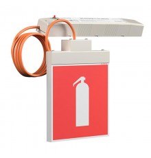 Световой указатель аварийного освещения BS-RADEM-73-S1-INEXI2 Black  a19236  Белый свет