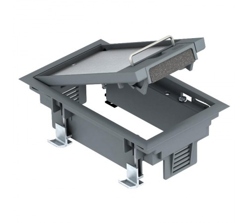 Лючок GES2DB (фальш-пол) 3xModul45 (полиамид,серый) (GES2 DB 7011)  7405100  OBO Bettermann