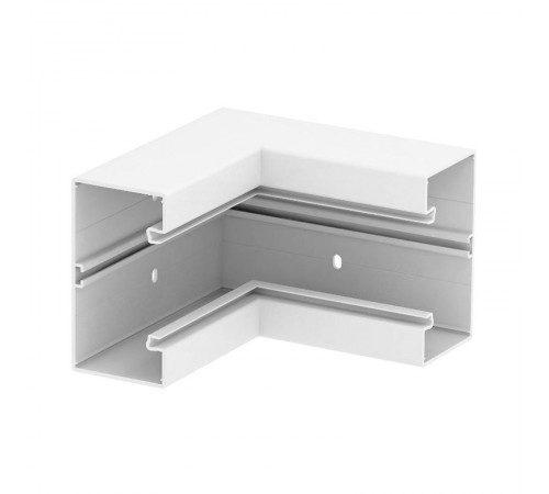 Внутренний угол кабельного канала Rapid 80 нерегулируемый 70x130 мм (ПВХ,белый) (GK-I70130RW)  6274540  OBO Bettermann