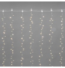 Занавес из росы Фейерверк 3х2м 600 LED ТЕПЛЫЙ БЕЛЫЙ IP20 230В  315-856  NEON-NIGHT