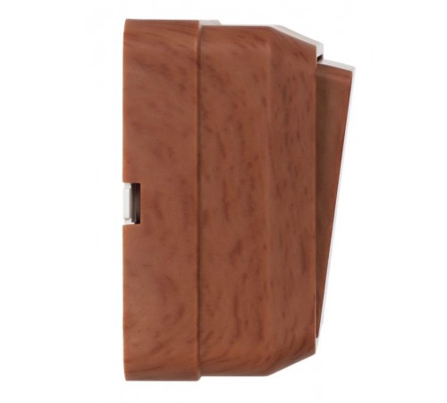 ОКТАВА дуб Выключатель 1-клавишный О/У 10А ВС20-1-0-ОД  EVO10-K04-10-DC  GENERICA