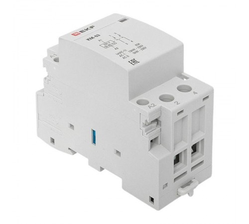 Контактор модульный КМ 63А 2NО (2 мод.) EKF PROxima  km-2-63-20  EKF