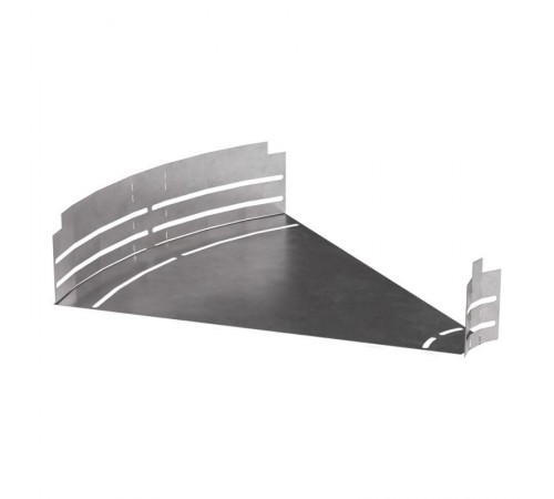 Угол горизонтальный изменяемый 0-45 градусов 500х100  PR16.0999  Промрукав