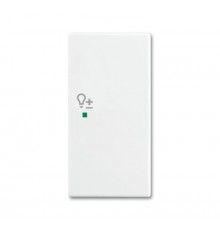 SRD-2-R-94 Клавиша двойная правая free@home, светорегулятор, Basic 55, цвет альпийский белый  6220-0-0679   2CKA006220A0679  ABB