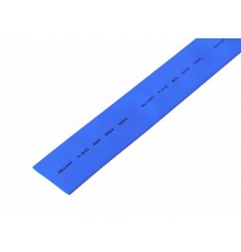 Термоусадка 25,0 / 12,5 мм, синяя (1м)  22-5006  REXANT