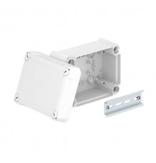 Коробка распределительная T100, 150x116x67 мм, сплош. стенка, выс. крышка. (T 100 OE HD LGR)  2007732  OBO Bettermann