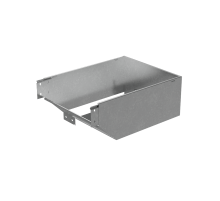 Угол вертикальный внешний L 100х400 мм с разворотом трассы на 90 град "ПЛЮС"  VLPDplus90-100-400-L  КМ-профиль