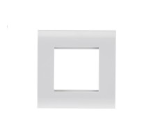 Панель лицевая 80х80 для модуля Mosaic, пластиковый суппорт  03-0131  REXANT