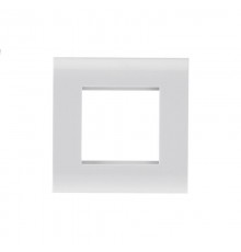 Панель лицевая 80х80 для модуля Mosaic, пластиковый суппорт  03-0131  REXANT