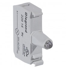 Блок подсветки для индикаторных кнопок и диффузоров - Osmoz - для комплектации - под винт - 24В~/= - жёлтый  022914  Legrand