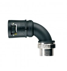 Фитинг AT54/M50/CSF90J/BLY, 90°, РА66/никел.латунь/эласт., черный/желтый, резьба M50, d54, 1 шт. в пачке  7TCA296170R0764  ABB